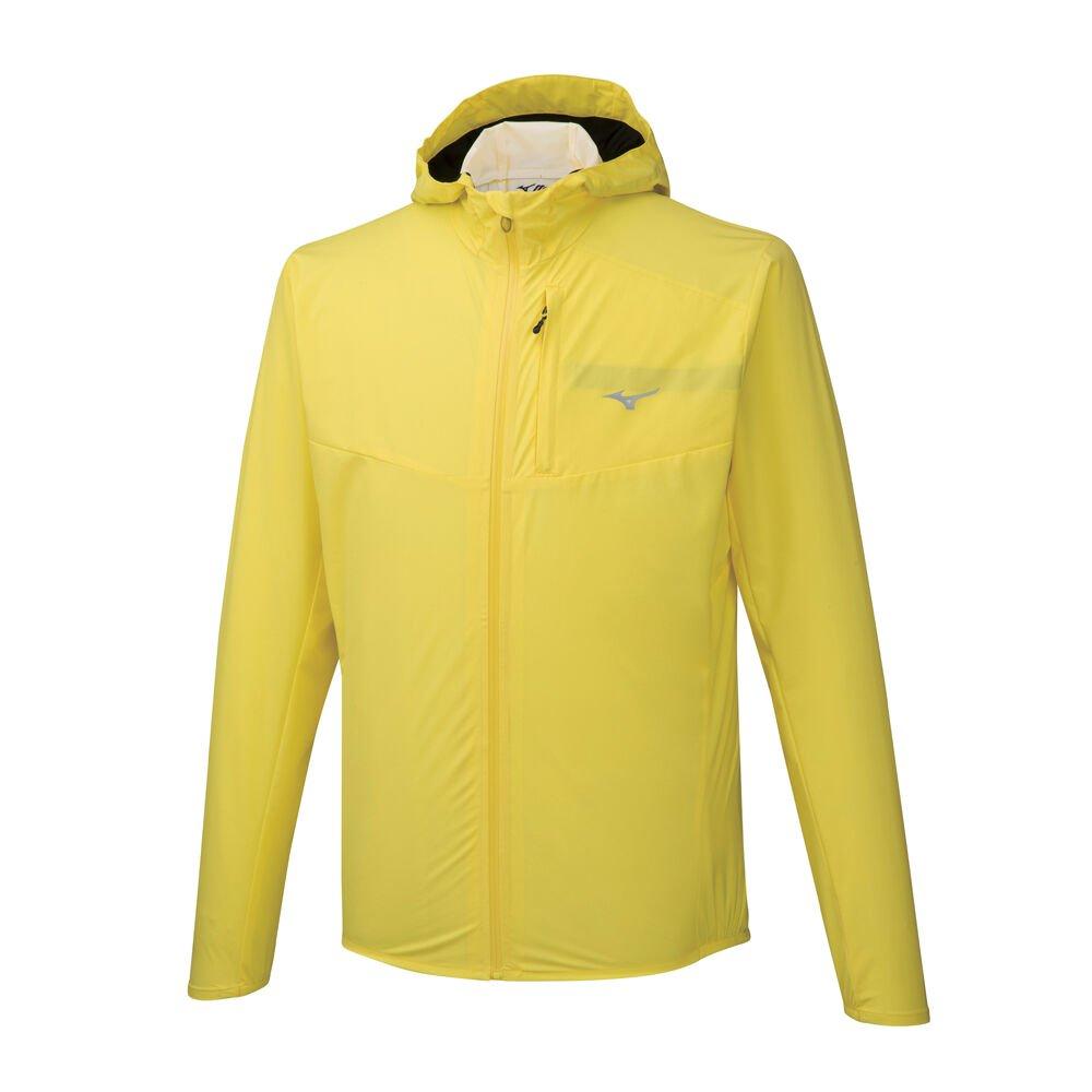 Men's Mizuno Jackets Yellow Waterproof 20K ER Apparel - J2GE800146